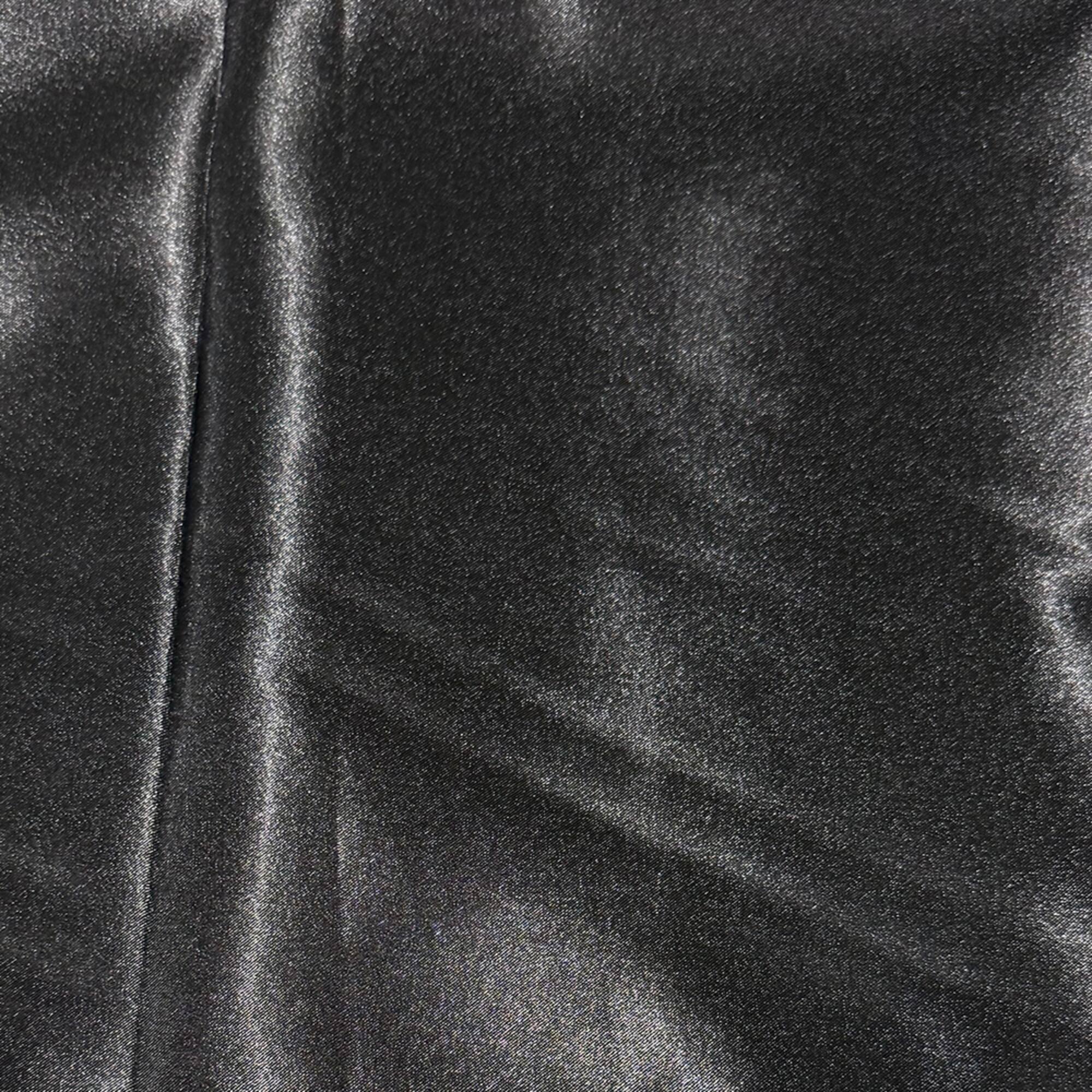 Feldman Black Costume Satin